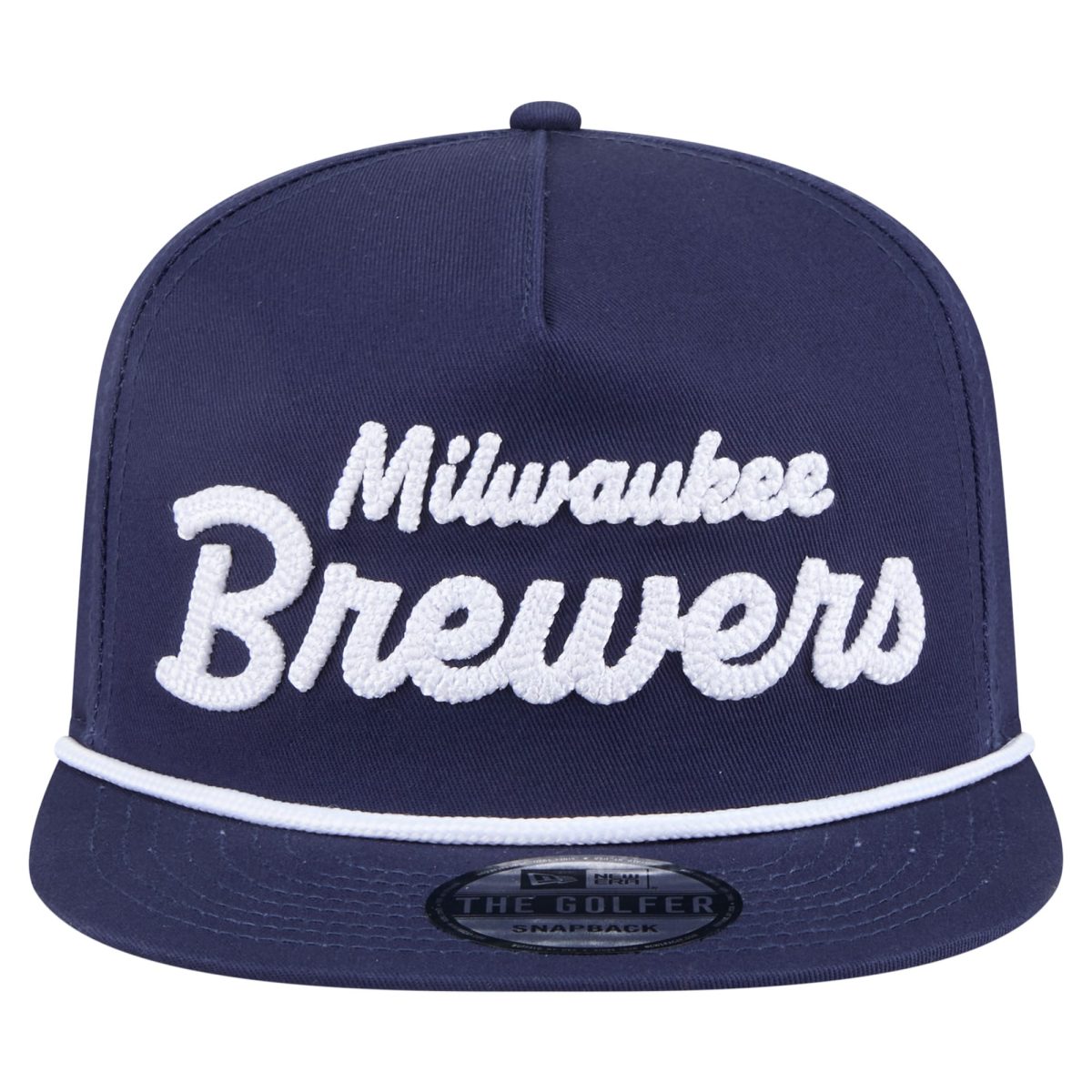 Milwaukee Brewers Jerseys Shop – mens milwaukee brewers new era navy team text golfer snapback hat Baseball Jerseys and Caps
