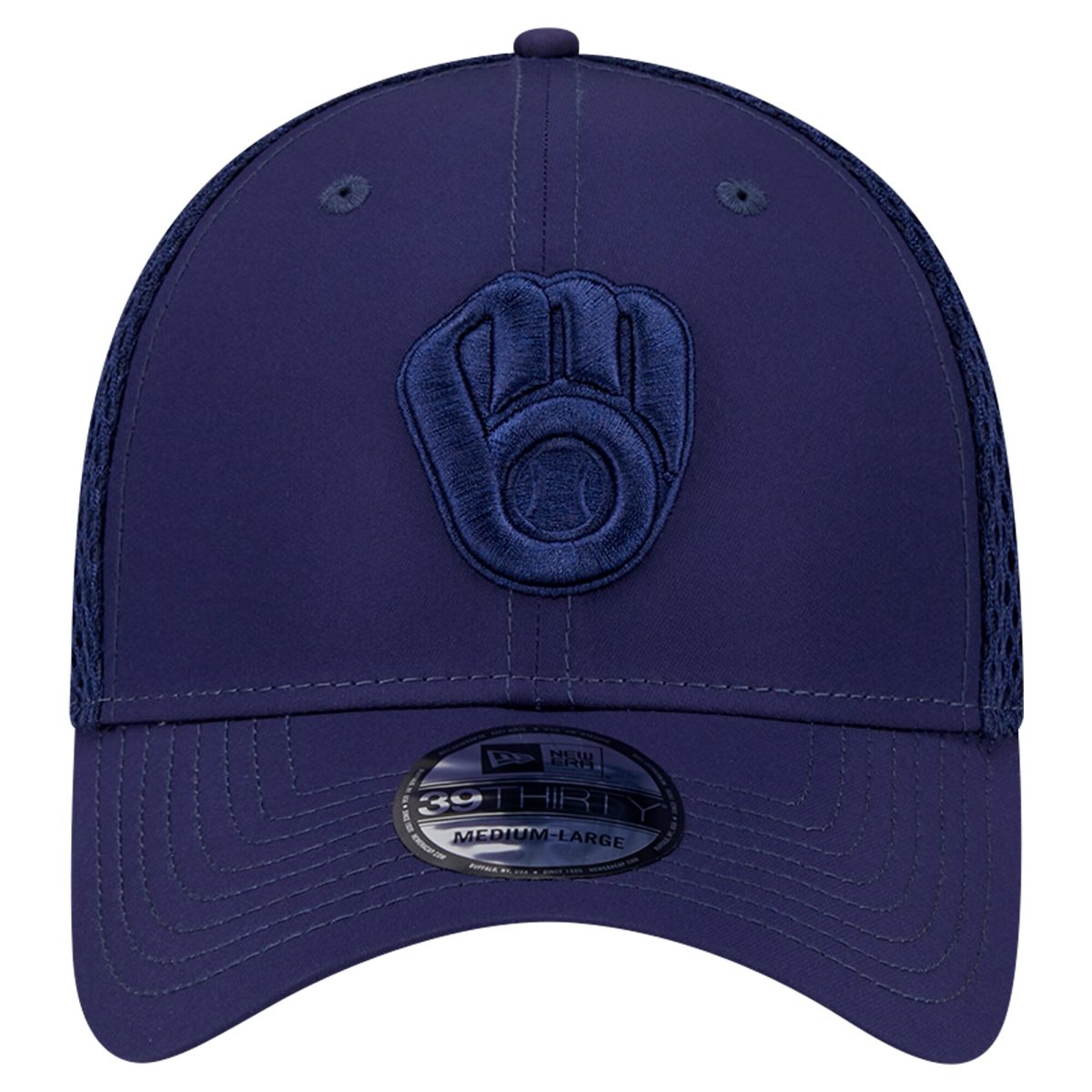 Milwaukee Brewers Jerseys Shop – mens milwaukee brewers new era navy team tone 39thirty flex hat Baseball Jerseys and Caps