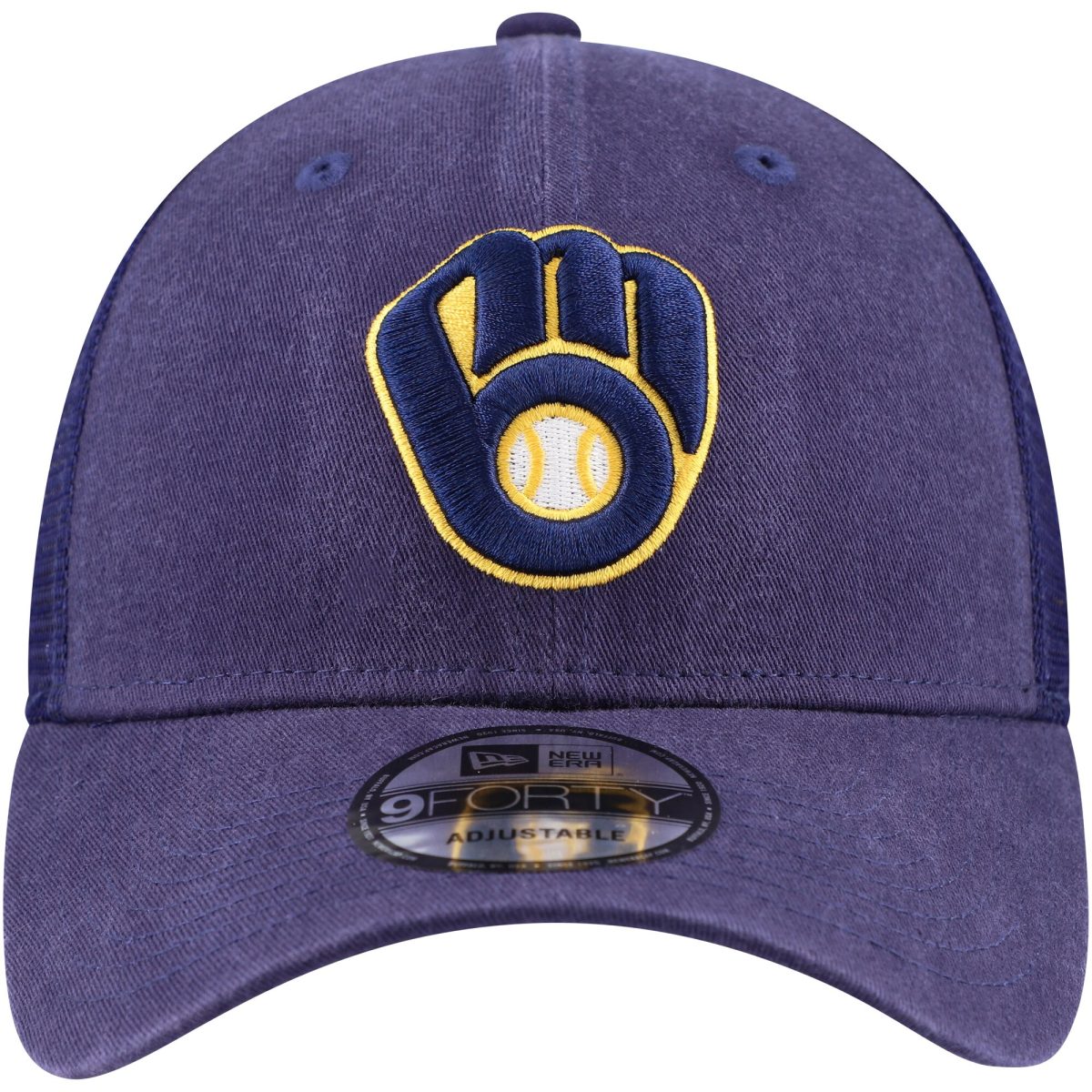 Milwaukee Brewers Jerseys Shop – mens milwaukee brewers new era navy trucker 9forty adjustable snapback hat Baseball Jerseys and Caps