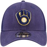 Milwaukee Brewers Jerseys Shop – mens milwaukee brewers new era navy trucker 9forty adjustable snapback hat Baseball Jerseys and Caps