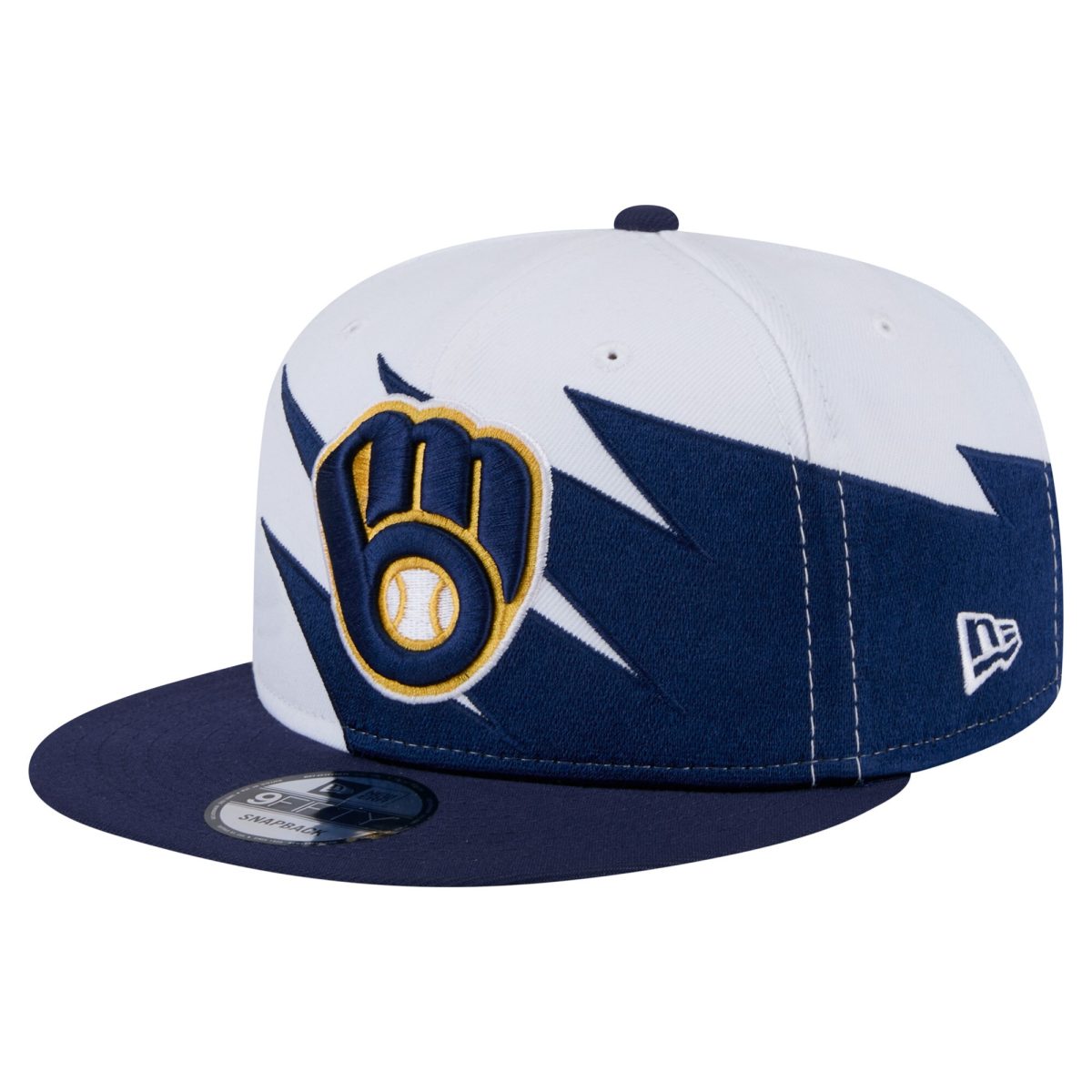 Milwaukee Brewers Jerseys Shop – mens milwaukee brewers new era navywhite jagged 9fifty snapback hat Baseball Jerseys and Caps