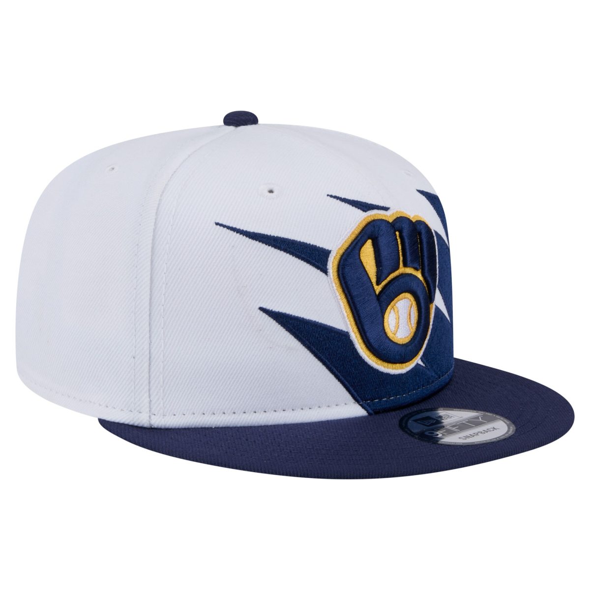 Milwaukee Brewers Jerseys Shop – mens milwaukee brewers new era navywhite jagged 9fifty snapback hat Baseball Jerseys and Caps