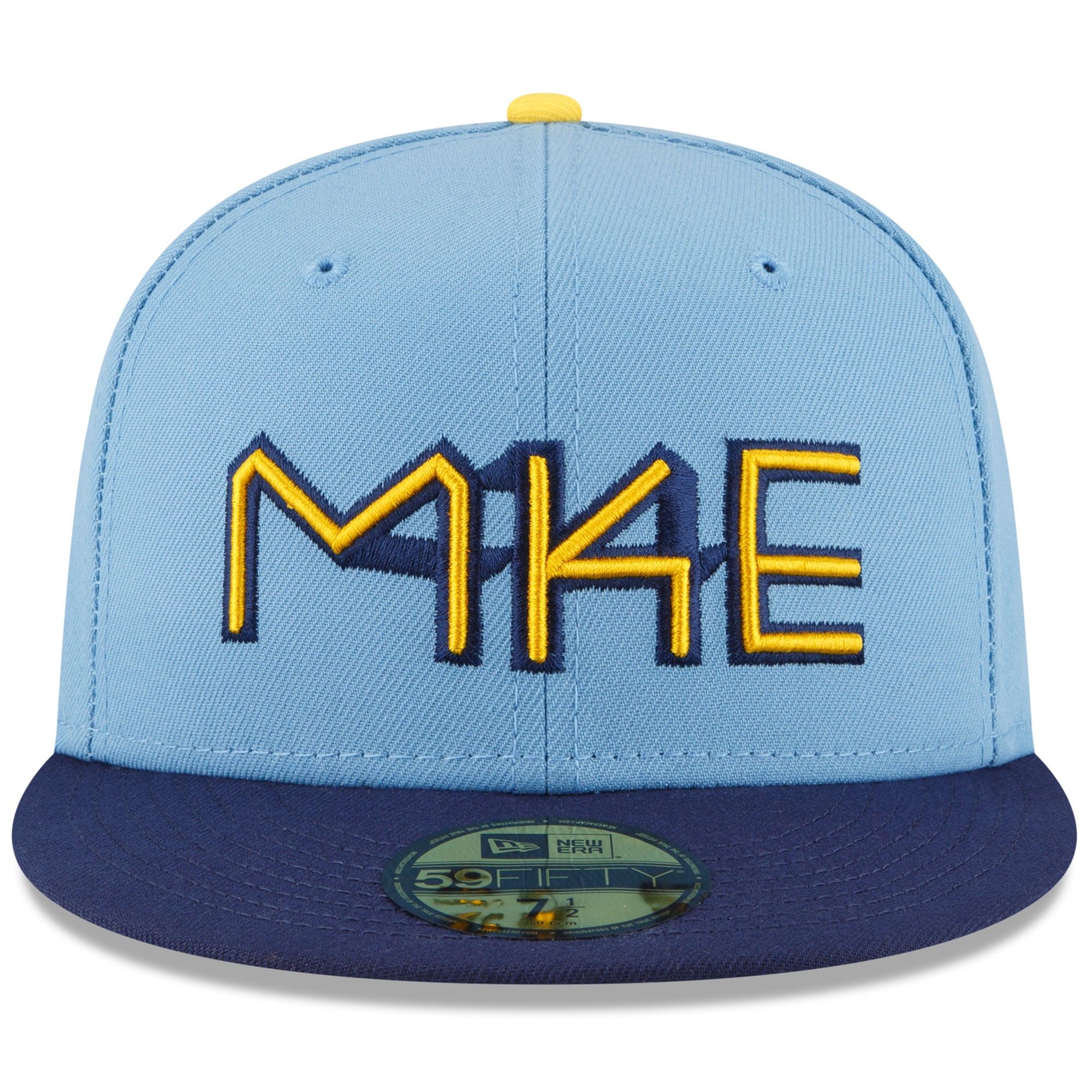 Milwaukee Brewers Jerseys Shop – mens milwaukee brewers new era powder blue 2022 city connect 59fifty fitted hat Baseball Jerseys and Caps