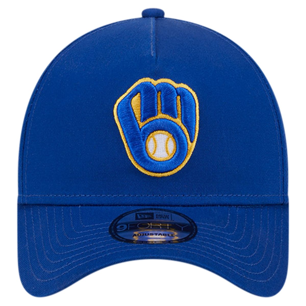 Milwaukee Brewers Jerseys Shop – mens milwaukee brewers new era royal team color a-frame 9forty adjustable hat Baseball Jerseys and Caps