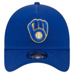 Milwaukee Brewers Jerseys Shop – mens milwaukee brewers new era royal team color a-frame 9forty adjustable hat Baseball Jerseys and Caps