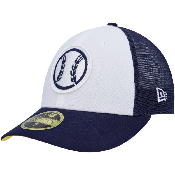 Milwaukee Brewers Jerseys Shop – mens milwaukee brewers new era whitenavy 2023 on-field batting practice low profile 59fifty fitted hat Baseball Jerseys and Caps