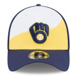Milwaukee Brewers Jerseys Shop – mens milwaukee brewers new era yellownavy 2025 spring training 39thirty flex hat Baseball Jerseys and Caps