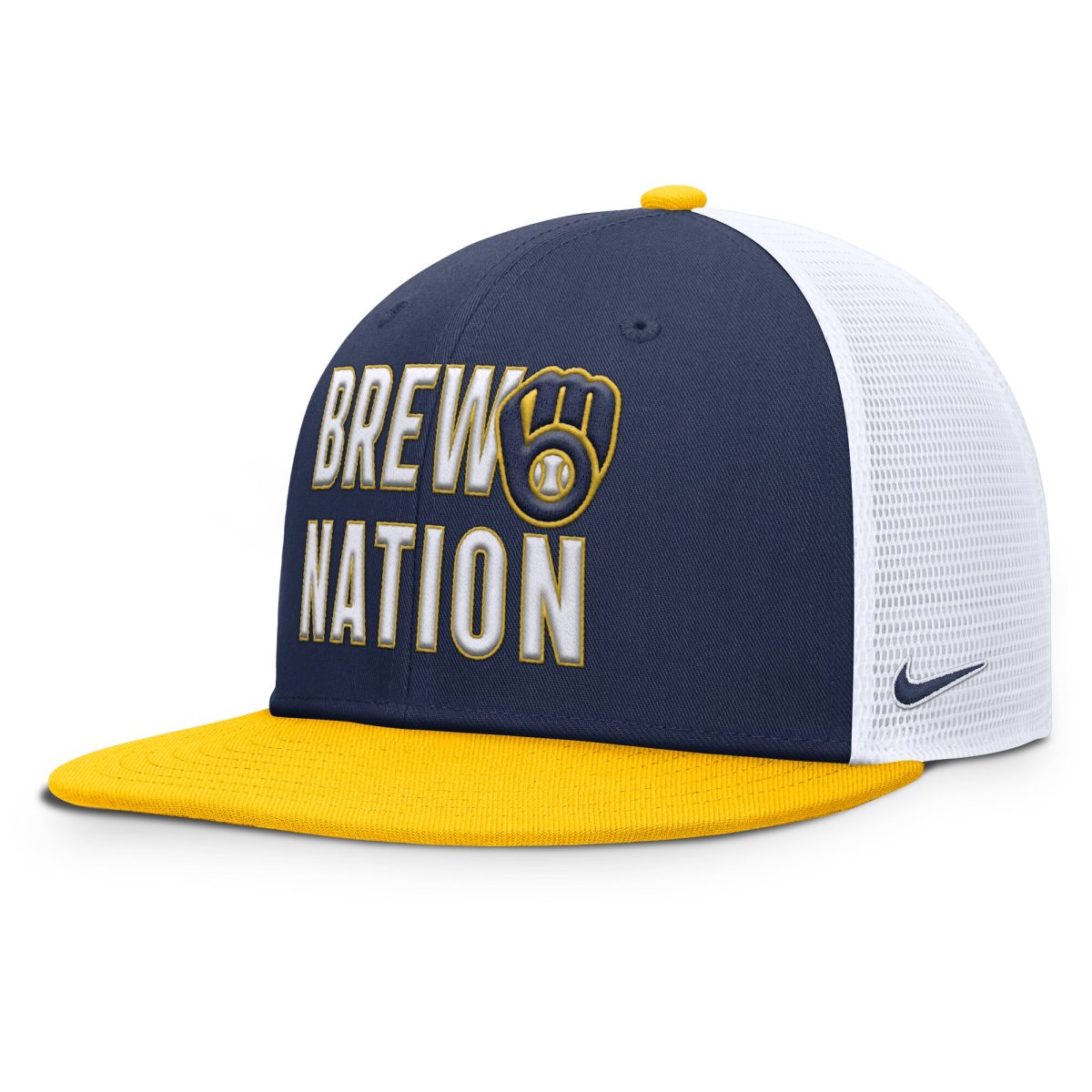 Milwaukee Brewers Jerseys Shop – mens milwaukee brewers nike navy pro trucker snapback hat Baseball Jerseys and Caps