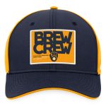 Milwaukee Brewers Jerseys Shop – mens milwaukee brewers nike navygold classic99 colorblock performance snapback hat Baseball Jerseys and Caps