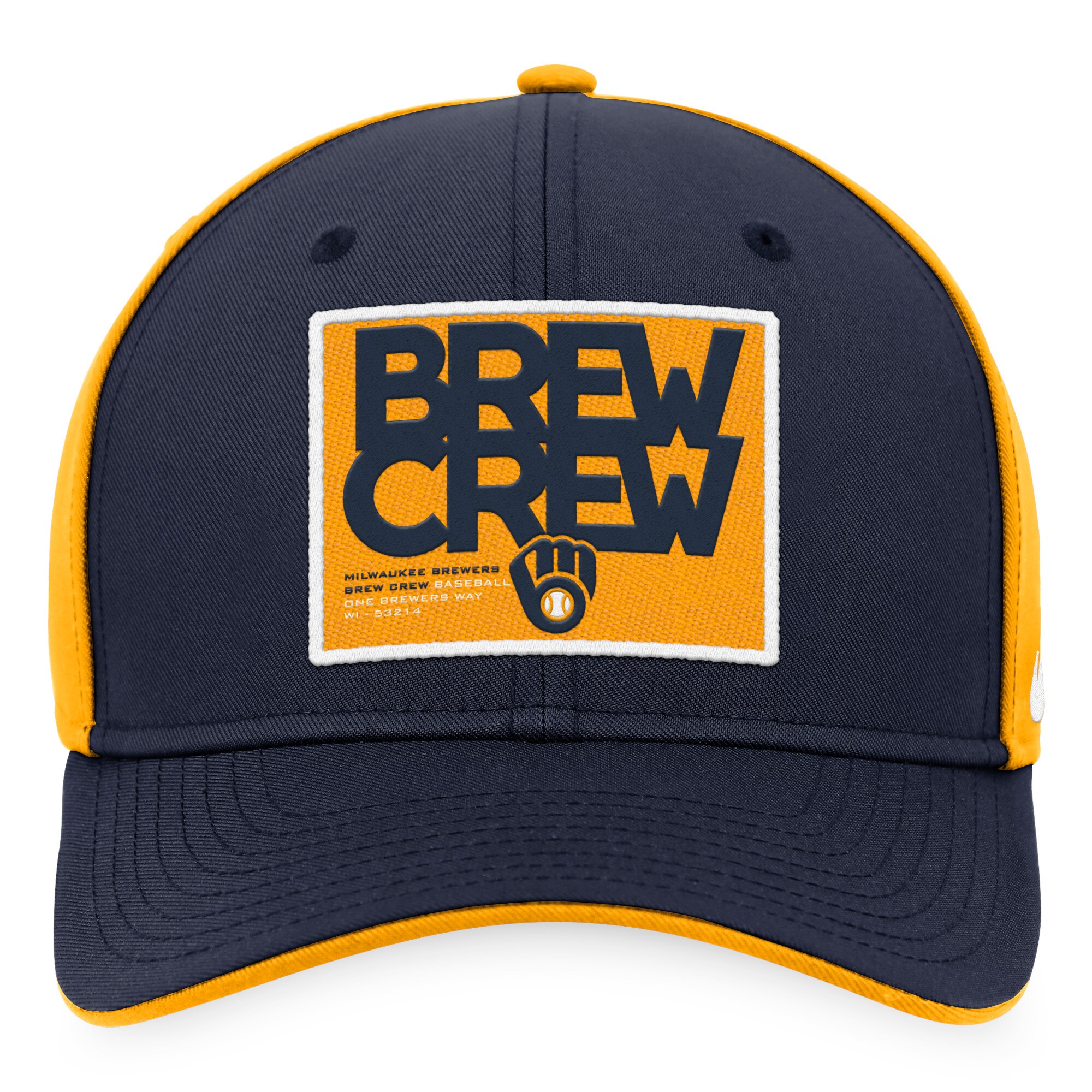 Milwaukee Brewers Jerseys Shop – mens milwaukee brewers nike navygold classic99 colorblock performance snapback hat Baseball Jerseys and Caps