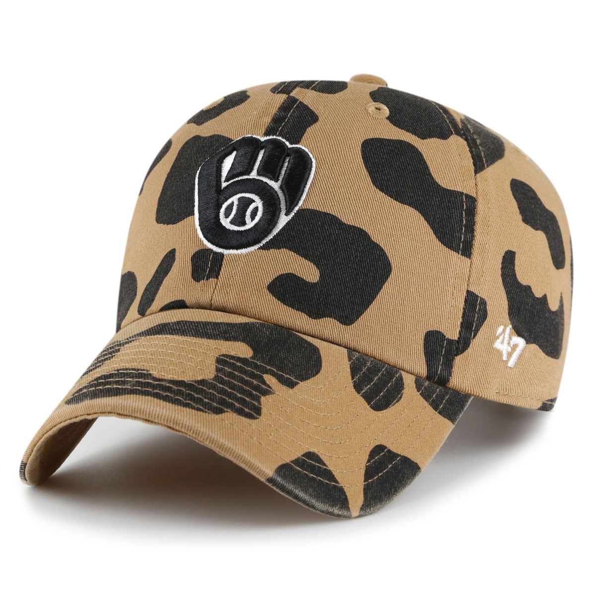 Milwaukee Brewers Jerseys Shop – womens milwaukee brewers 47 brown rosette clean up adjustable hat Baseball Jerseys and Caps