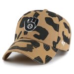 Milwaukee Brewers Jerseys Shop – womens milwaukee brewers 47 brown rosette clean up adjustable hat Baseball Jerseys and Caps