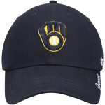 Milwaukee Brewers Jerseys Shop – womens milwaukee brewers 47 navy team miata clean up adjustable hat Baseball Jerseys and Caps
