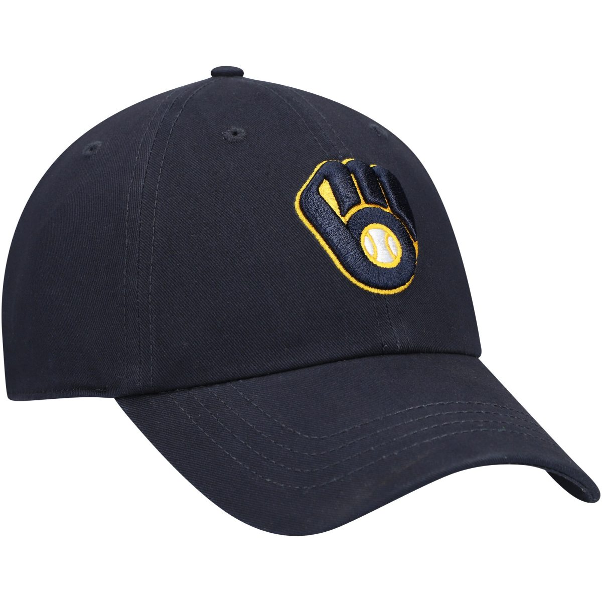 Milwaukee Brewers Jerseys Shop – womens milwaukee brewers 47 navy team miata clean up adjustable hat Baseball Jerseys and Caps