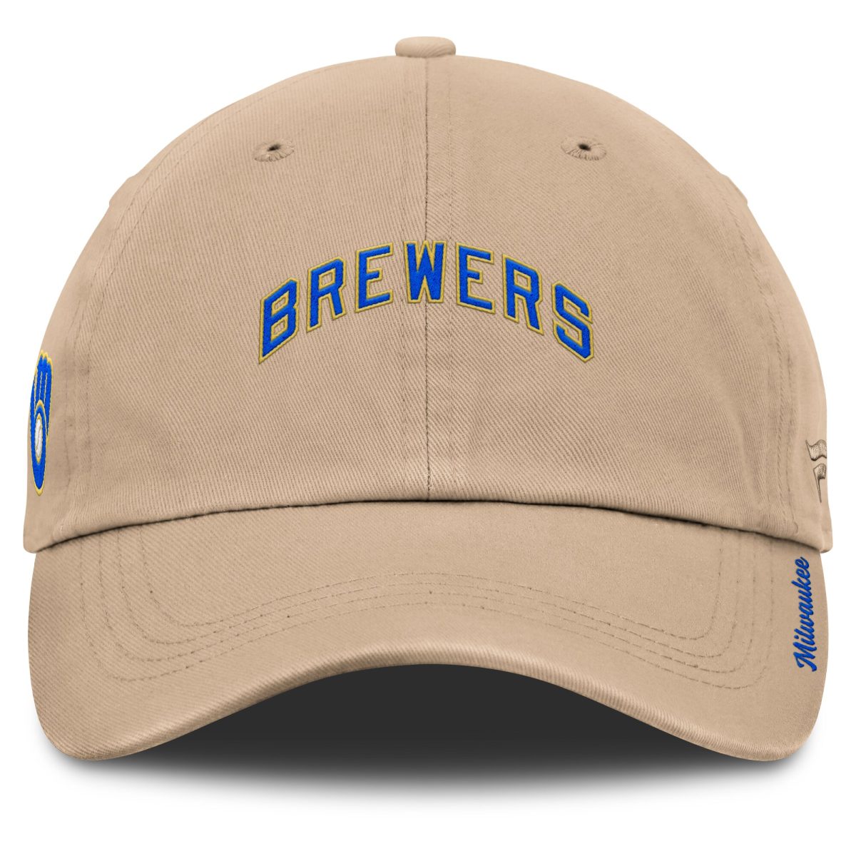Milwaukee Brewers Jerseys Shop – womens milwaukee brewers fanatics tan cooperstown collection adjustable hat Baseball Jerseys and Caps