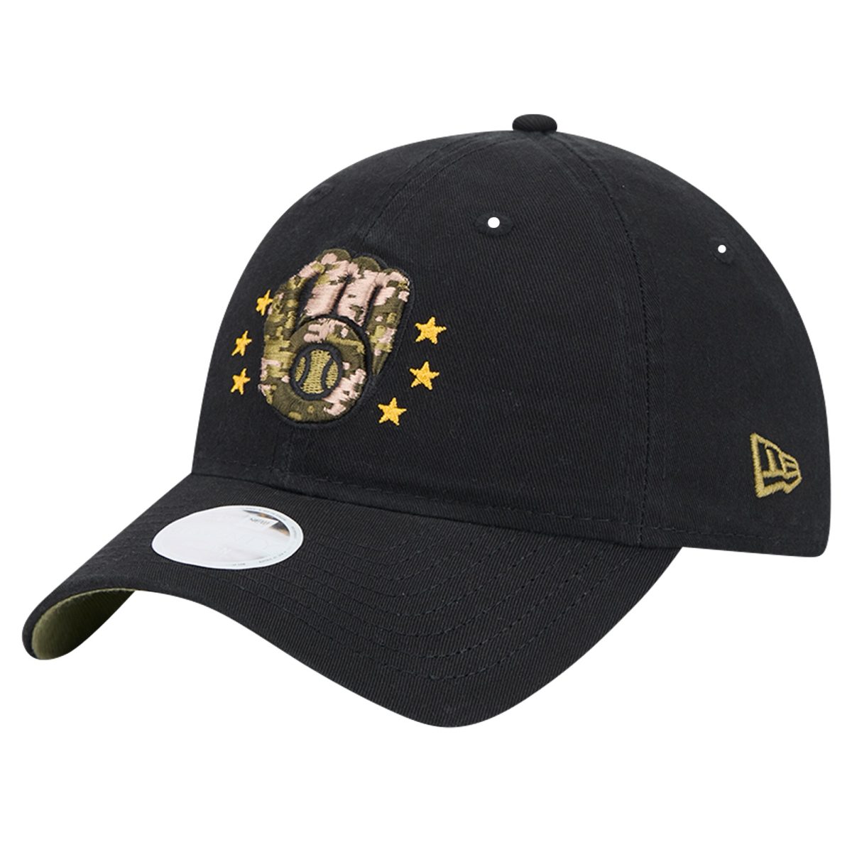 Milwaukee Brewers Jerseys Shop – womens milwaukee brewers new era black 2024 armed forces day 9twenty adjustable hat Baseball Jerseys and Caps