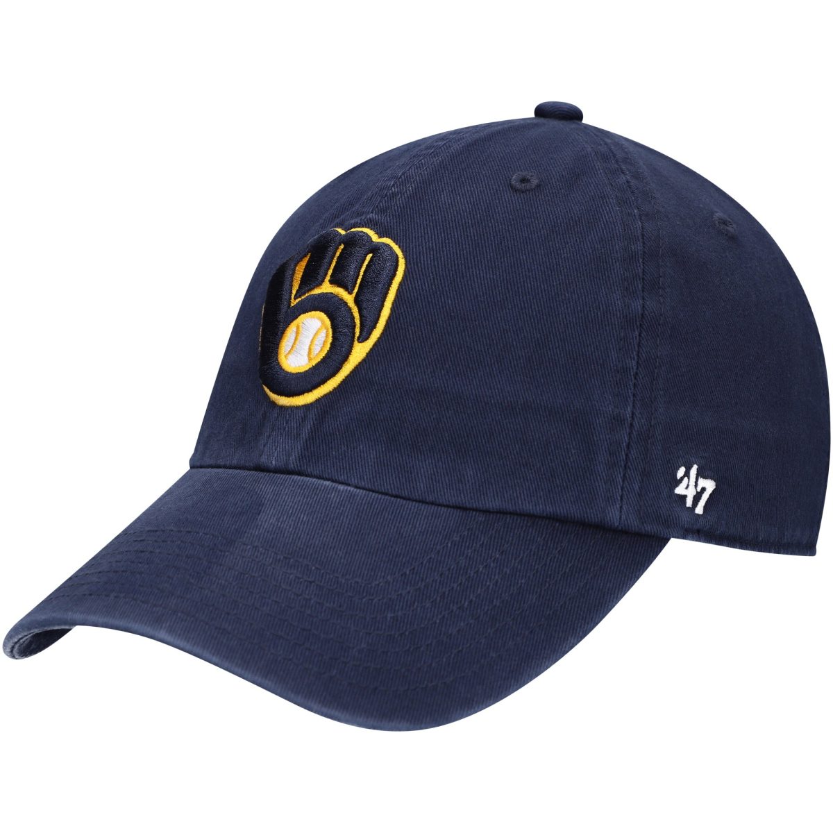 Milwaukee Brewers Jerseys Shop – youth milwaukee brewers 47 navy team logo clean up adjustable hat Baseball Jerseys and Caps