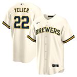 Milwaukee Brewers Jerseys Shop – mens milwaukee brewers christian yelich nike cream alternate replica player jersey Baseball Jerseys and Caps