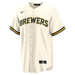 Milwaukee Brewers Jerseys Shop – mens milwaukee brewers christian yelich nike cream alternate replica player jersey Baseball Jerseys and Caps