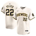 Milwaukee Brewers Jerseys Shop – mens milwaukee brewers christian yelich nike cream home limited player jersey Baseball Jerseys and Caps