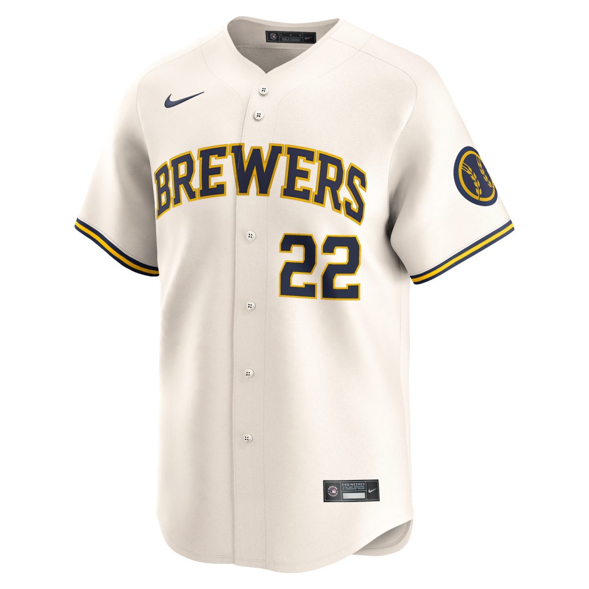 Milwaukee Brewers Jerseys Shop – mens milwaukee brewers christian yelich nike cream home limited player jersey Baseball Jerseys and Caps