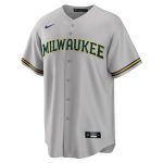 Milwaukee Brewers Jerseys Shop – mens milwaukee brewers christian yelich nike gray alternate replica player jersey Baseball Jerseys and Caps