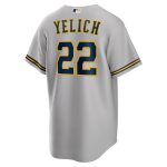 Milwaukee Brewers Jerseys Shop – mens milwaukee brewers christian yelich nike gray alternate replica player jersey Baseball Jerseys and Caps