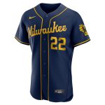 Milwaukee Brewers Jerseys Shop – mens milwaukee brewers christian yelich nike navy alternate authentic player jersey Baseball Jerseys and Caps