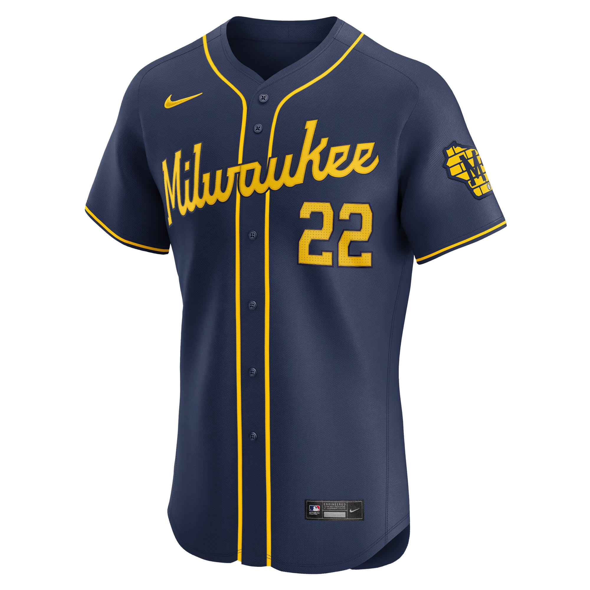 Milwaukee Brewers Jerseys Shop – mens milwaukee brewers christian yelich nike navy alternate home elite player jersey Baseball Jerseys and Caps