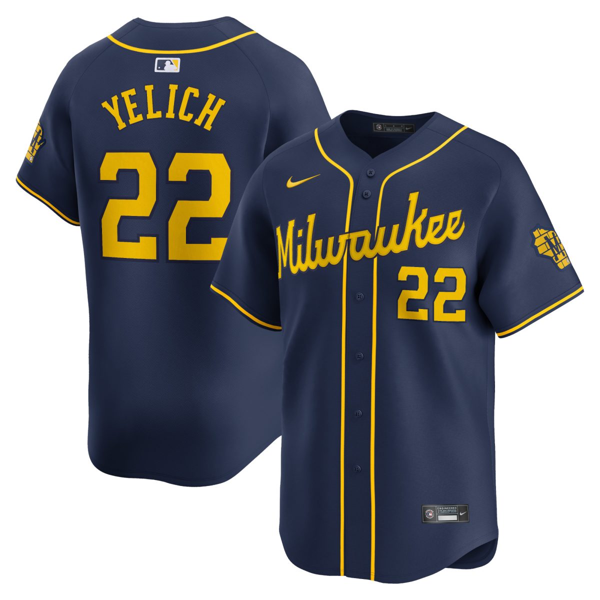 Milwaukee Brewers Jerseys Shop – mens milwaukee brewers christian yelich nike navy alternate limited player jersey Baseball Jerseys and Caps