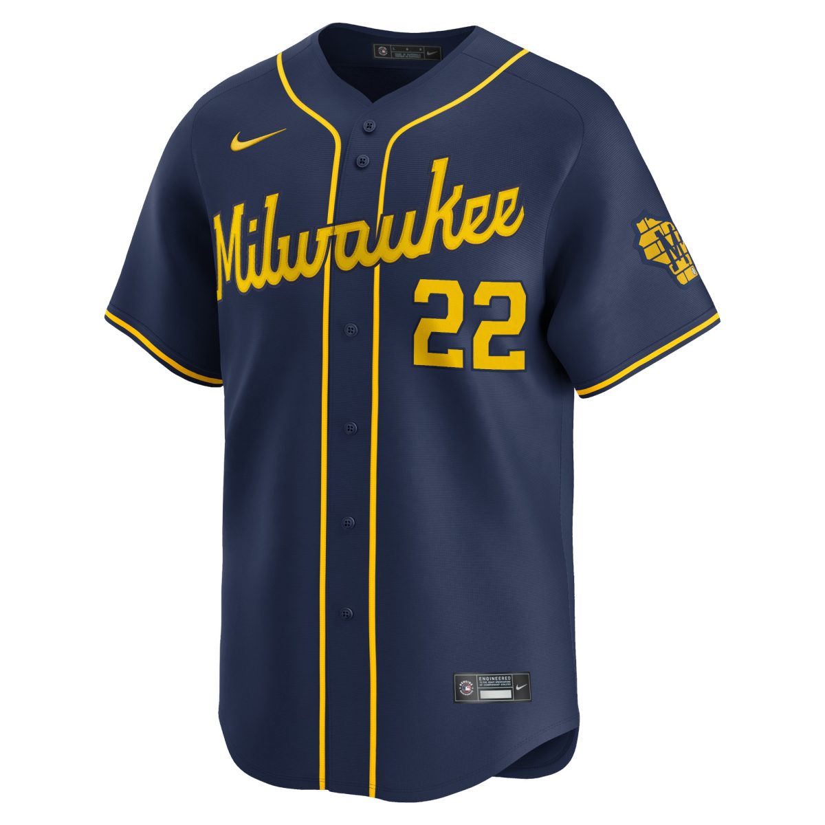 Milwaukee Brewers Jerseys Shop – mens milwaukee brewers christian yelich nike navy alternate limited player jersey Baseball Jerseys and Caps