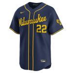 Milwaukee Brewers Jerseys Shop – mens milwaukee brewers christian yelich nike navy alternate limited player jersey Baseball Jerseys and Caps