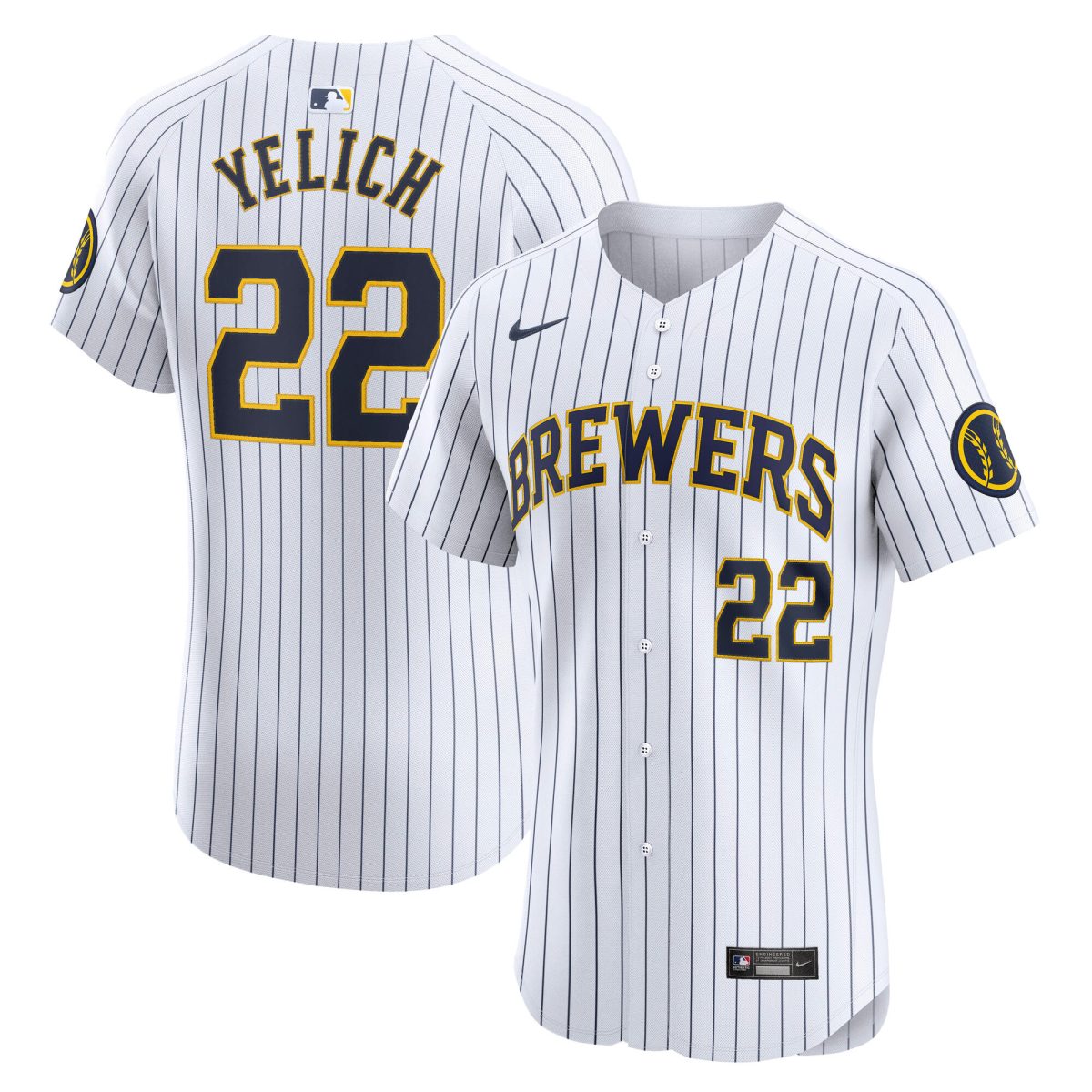 Milwaukee Brewers Jerseys Shop – mens milwaukee brewers christian yelich nike white alternate alternate elite player jersey Baseball Jerseys and Caps