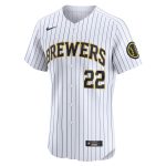 Milwaukee Brewers Jerseys Shop – mens milwaukee brewers christian yelich nike white alternate alternate elite player jersey Baseball Jerseys and Caps