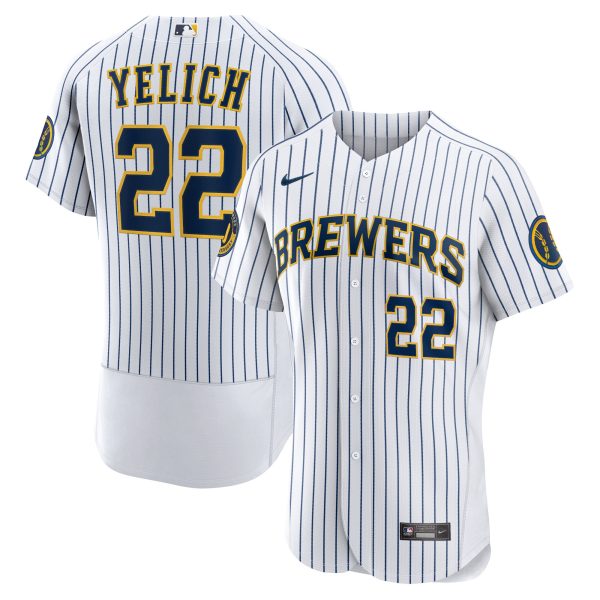Milwaukee Brewers Jerseys Shop – mens milwaukee brewers christian yelich nike white alternate authentic player jersey Baseball Jerseys and Caps