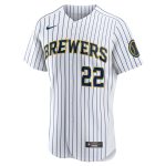 Milwaukee Brewers Jerseys Shop – mens milwaukee brewers christian yelich nike white team alternate authentic player jersey Baseball Jerseys and Caps