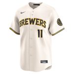 Milwaukee Brewers Jerseys Shop – mens milwaukee brewers jackson chourio nike cream home limited player jersey Baseball Jerseys and Caps