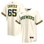 Milwaukee Brewers Jerseys Shop – mens milwaukee brewers nestor cortes nike cream home replica jersey Baseball Jerseys and Caps