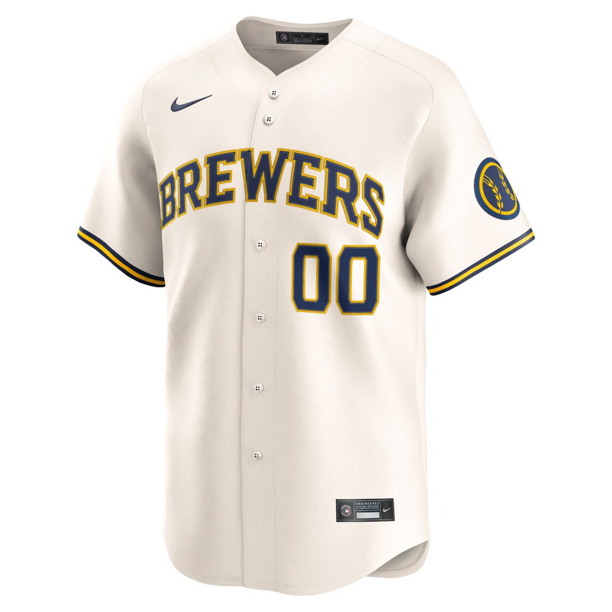 Milwaukee Brewers Jerseys Shop – mens milwaukee brewers nike cream home limited custom jersey Baseball Jerseys and Caps