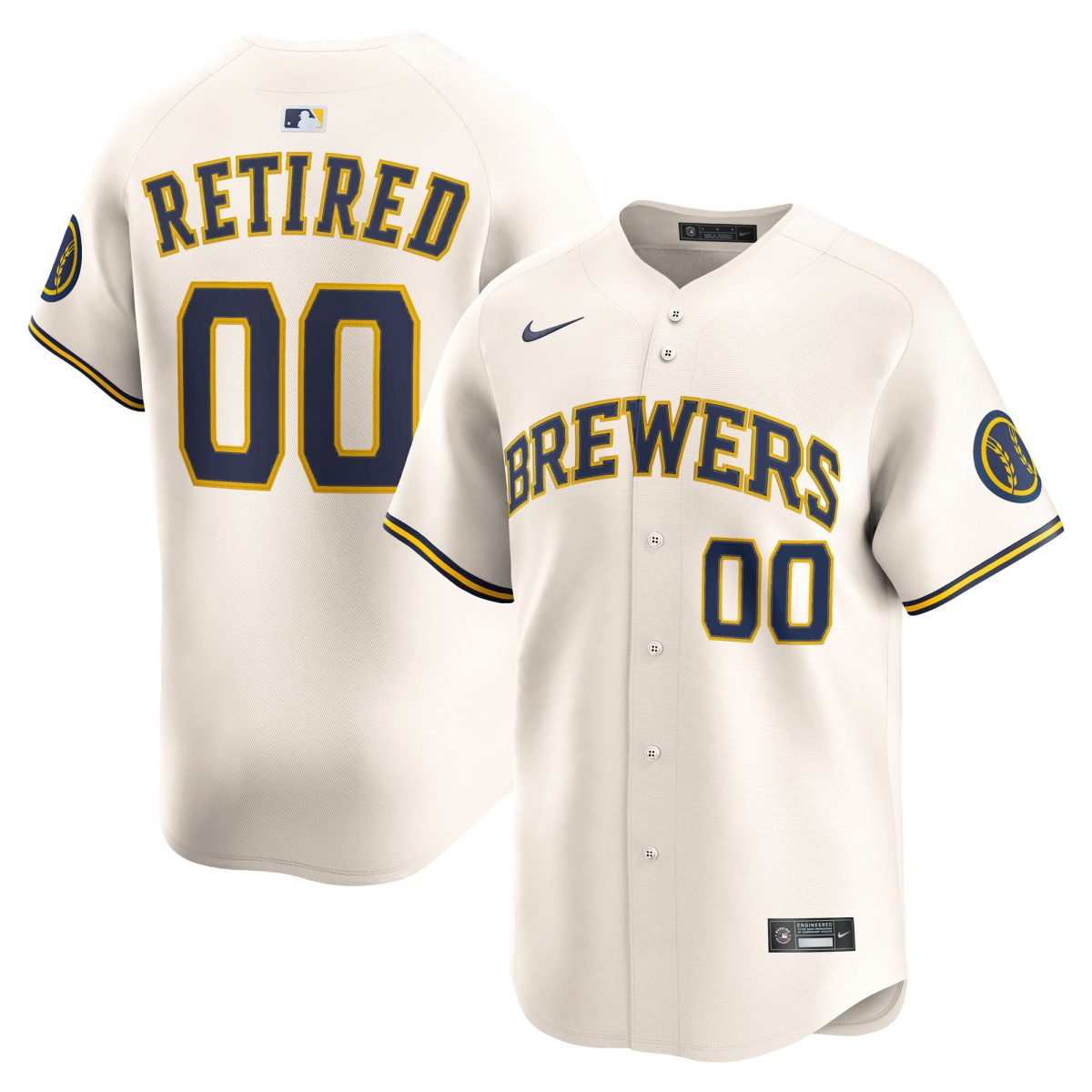 Milwaukee Brewers Jerseys Shop – mens milwaukee brewers nike cream home limited pick-a-player retired roster jersey Baseball Jerseys and Caps