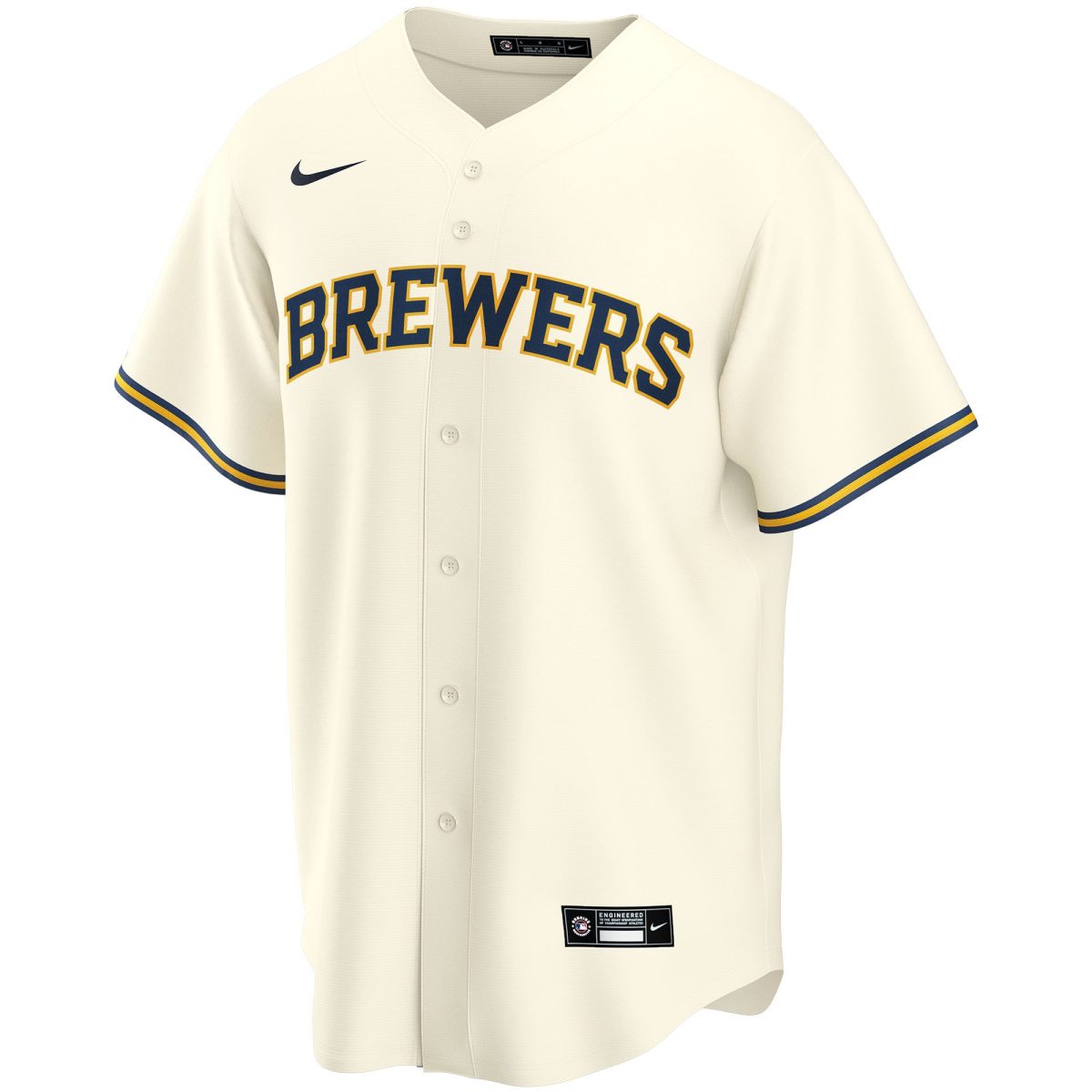 Milwaukee Brewers Jerseys Shop – mens milwaukee brewers nike cream home replica custom jersey Baseball Jerseys and Caps