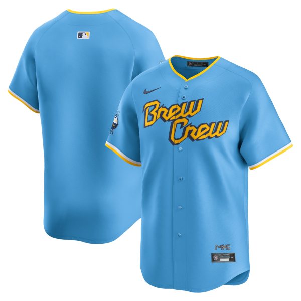 Milwaukee Brewers Jerseys Shop – mens milwaukee brewers nike powder blue city connect limited jersey Baseball Jerseys and Caps