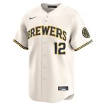 Milwaukee Brewers Jerseys Shop – mens milwaukee brewers rhys hoskins nike cream alternate limited player jersey Baseball Jerseys and Caps