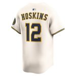 Milwaukee Brewers Jerseys Shop – mens milwaukee brewers rhys hoskins nike cream alternate limited player jersey Baseball Jerseys and Caps