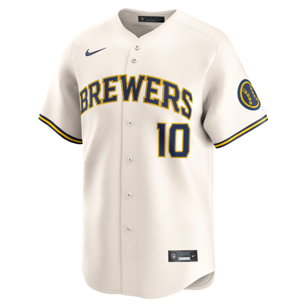 Milwaukee Brewers Jerseys Shop – mens milwaukee brewers sal frelick nike cream home limited player jersey Baseball Jerseys and Caps