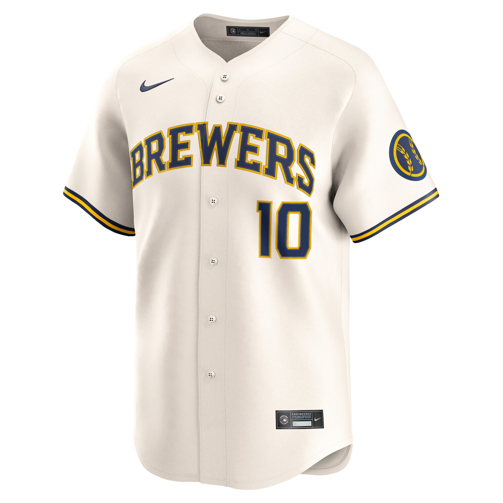 Milwaukee Brewers Jerseys Shop – mens milwaukee brewers sal frelick nike cream home limited player jersey Baseball Jerseys and Caps