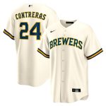 Milwaukee Brewers Jerseys Shop – mens milwaukee brewers william contreras nike cream home replica jersey Baseball Jerseys and Caps