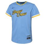 Milwaukee Brewers Jerseys Shop – preschool milwaukee brewers nike powder blue city connect replica team jersey Baseball Jerseys and Caps