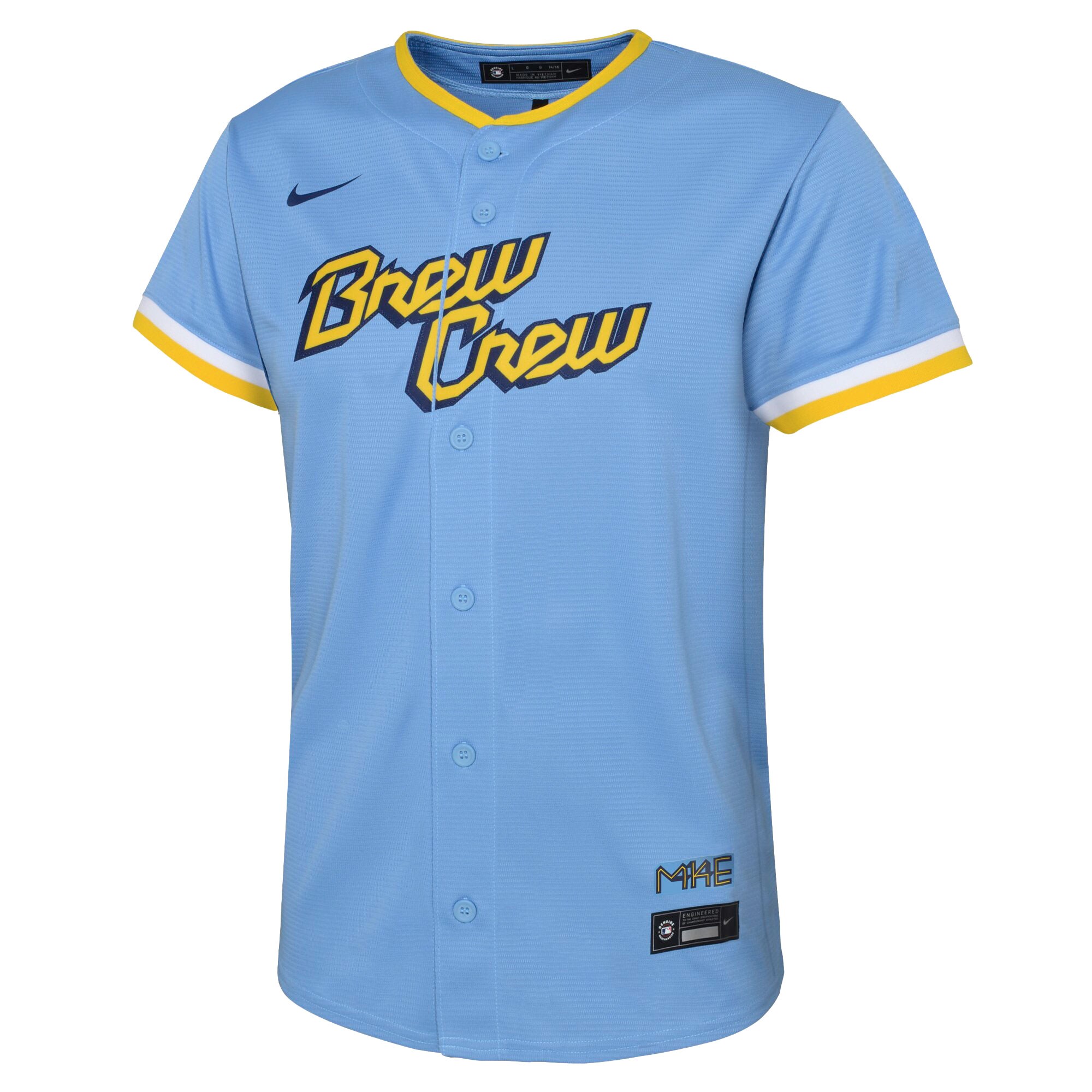 Milwaukee Brewers Jerseys Shop – preschool milwaukee brewers nike powder blue city connect replica team jersey Baseball Jerseys and Caps
