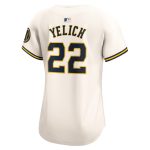Milwaukee Brewers Jerseys Shop – womens milwaukee brewers christian yelich nike cream home limited player jersey Baseball Jerseys and Caps